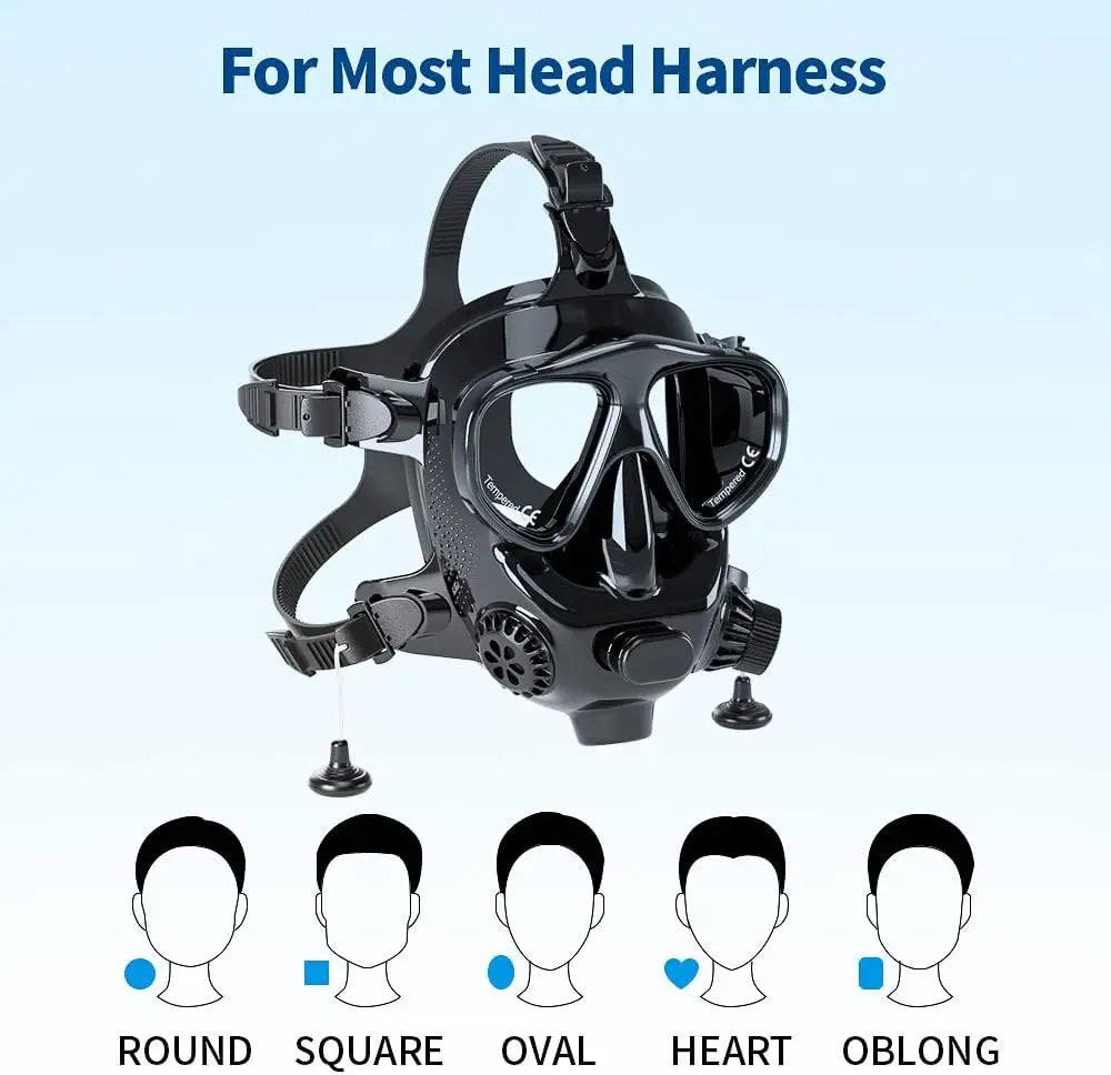 Smaco Full Face Diving Mask Camera Mount