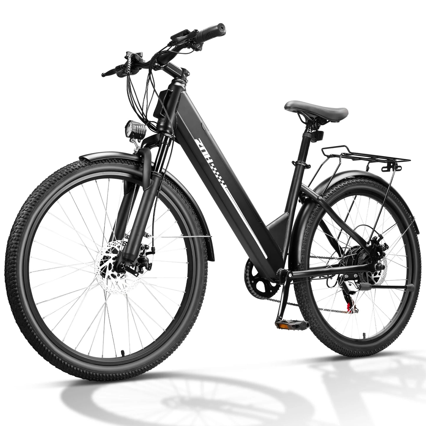 1000W Peak Motor Electric Bicycle for Adult,26" Tires 50Miles Range Electric Bike,20MPH,48V Battery E-bike