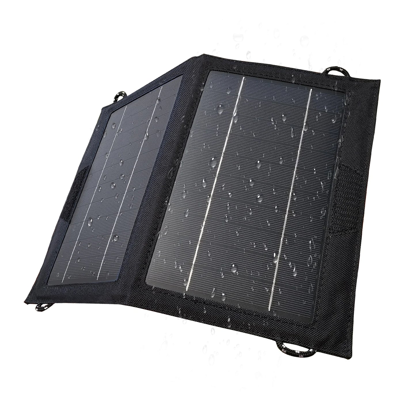 ALLPOWERS Foldable Solar Panel 21W Charger For Travel 5V 18V High Efficiency Battery Charger For Iphone