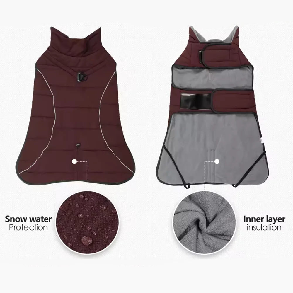 CN Zhejiang Waterproof Reflective Dog Winter Jacket