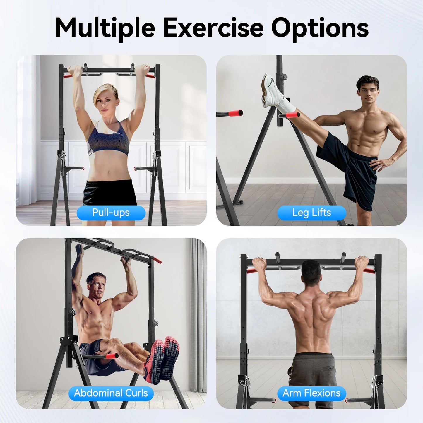 Folded Product Foldable Adjustable Pull Up Bar Triangular