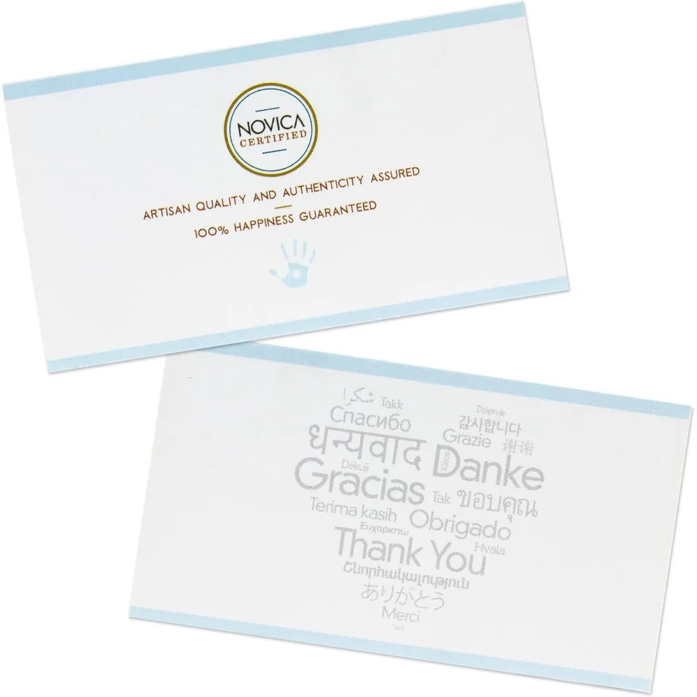 NOVICA Dyed Blue Agate Moon and Star Wind Chimes, Blue Moon and Stars'