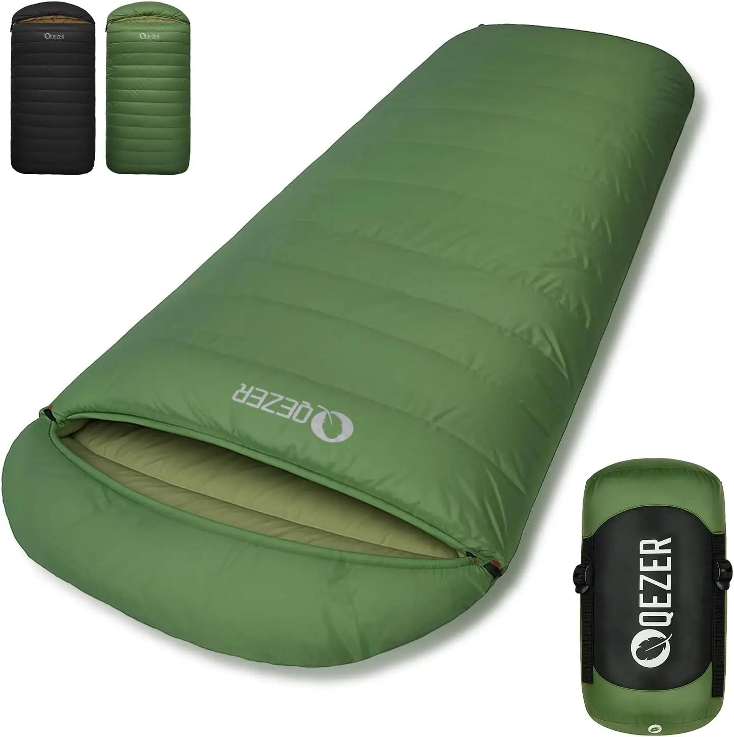 XL Sleeping Bag Suitable for 4 Seasons Oversized Ultralight Backpacking Sleeping Bag for Adults Great for Camping and Hiking