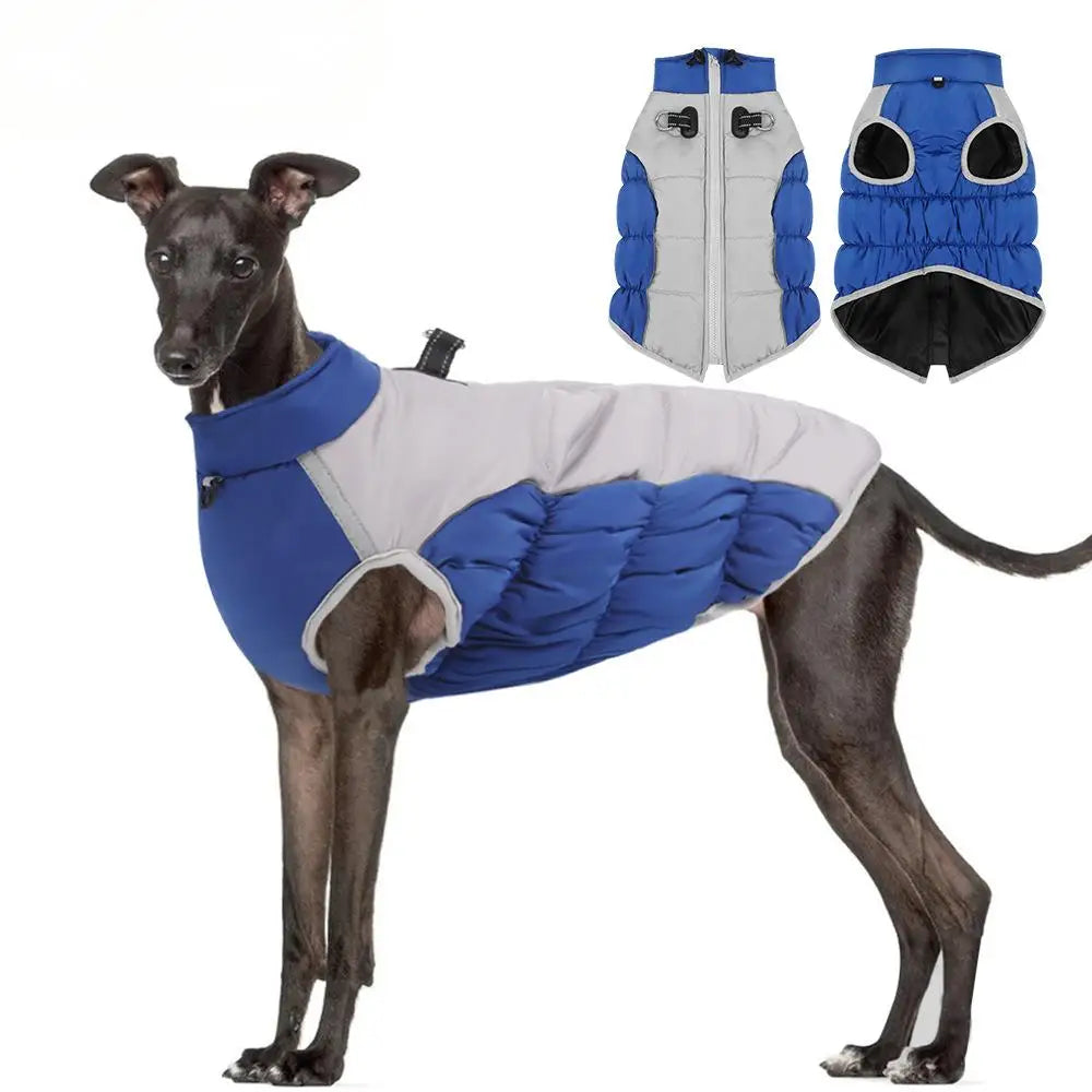 DUOFU Winter Warm Dog Coat Vest For Dogs Pet Outfit