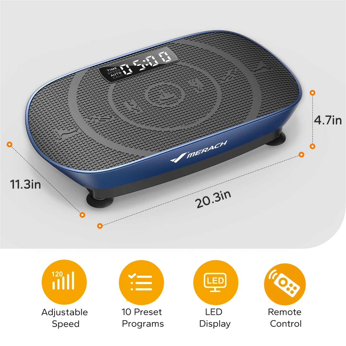 Merach Vibration Plate Exercise Machine For Body Workout