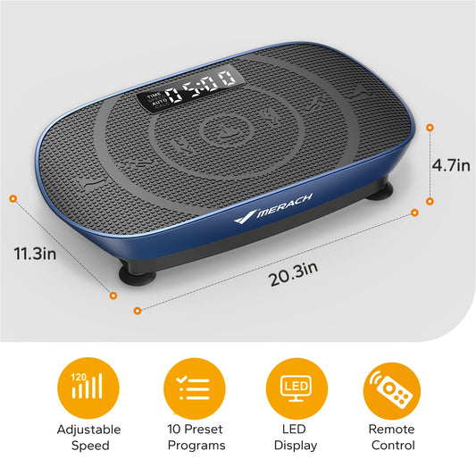 Merach Vibration Plate Exercise Machine For Body Workout