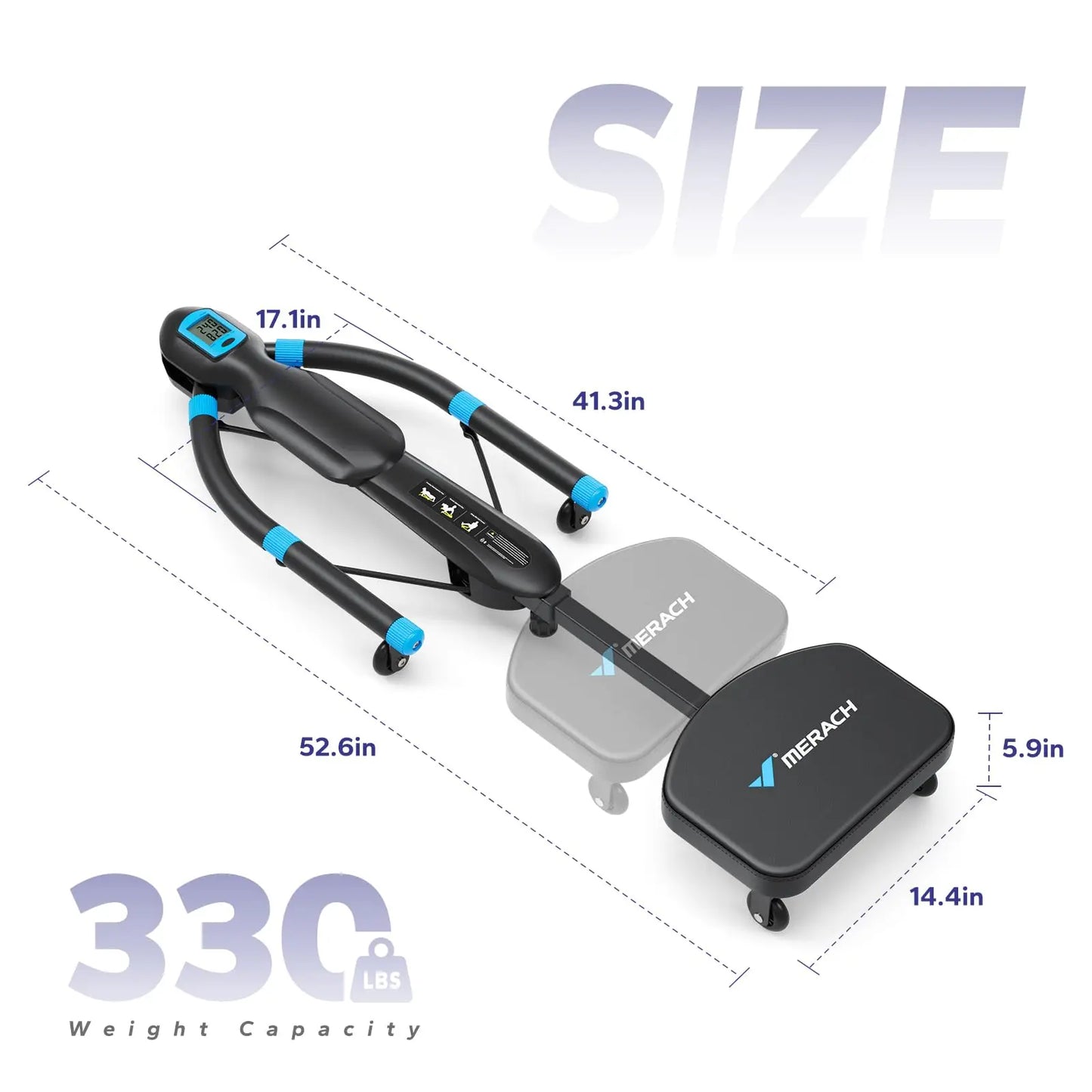 MERACH Core Trainers Ab Machines Rowing Machine For Home Gym