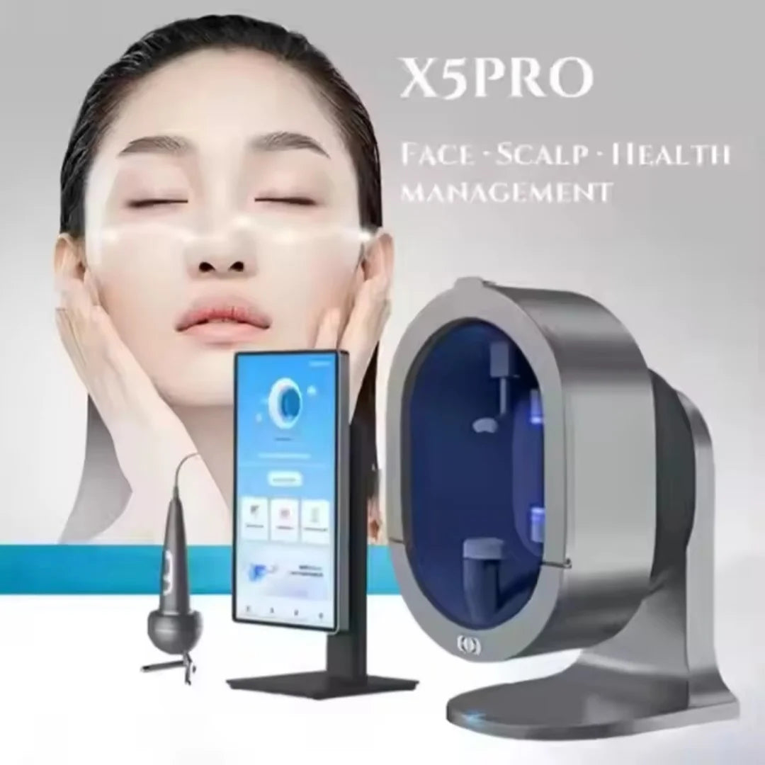 Emszero AI 3D Skin And Scalp Analyzer With Microbial UV