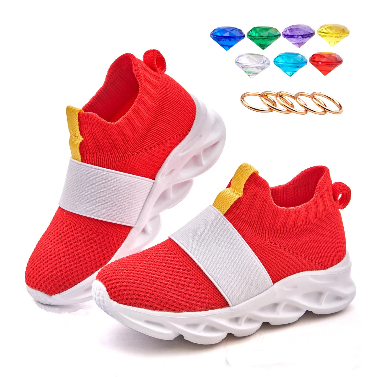 Sonic Kids Running Shoes Unisex Lightweight Henan Brand