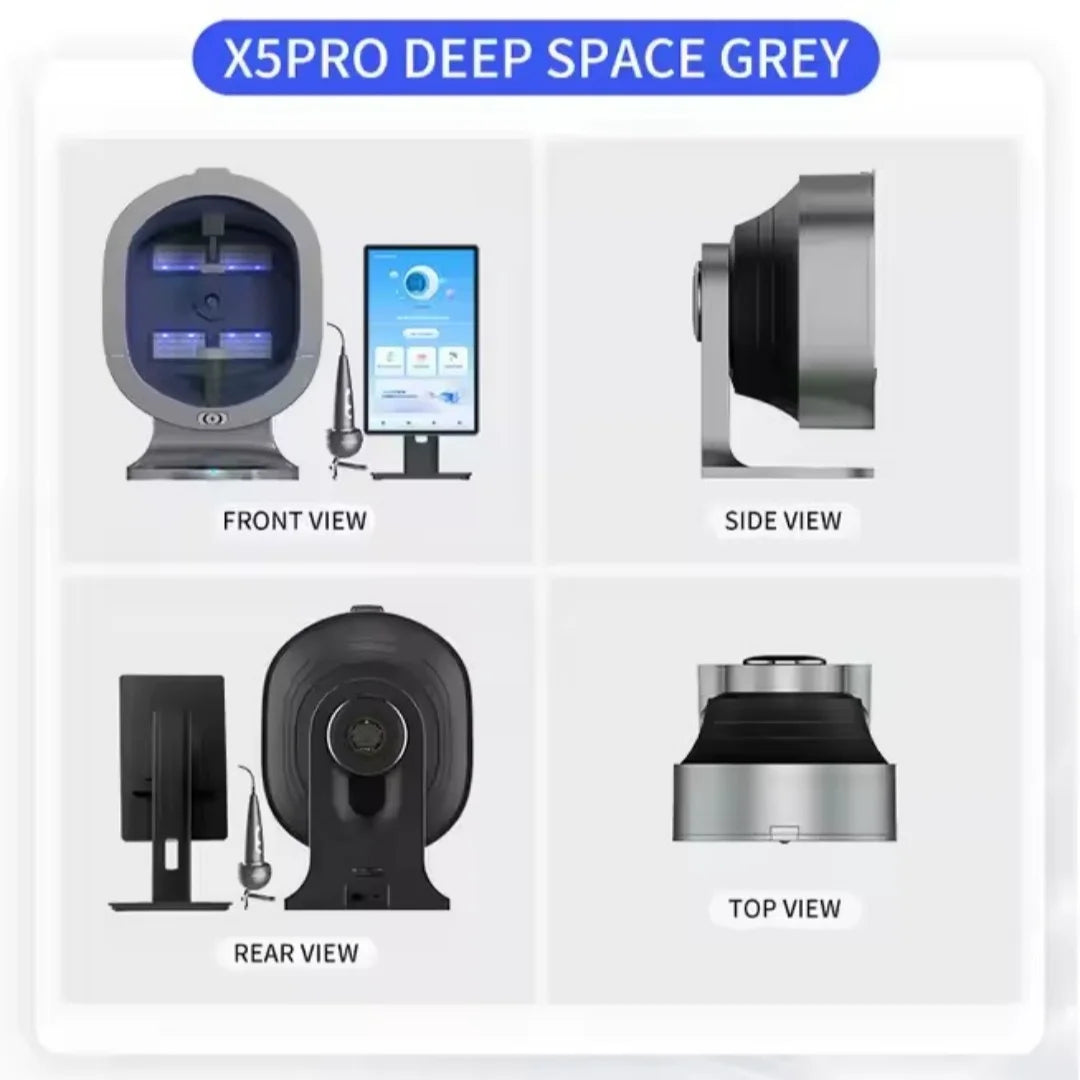 Emszero AI 3D Skin And Scalp Analyzer With Microbial UV