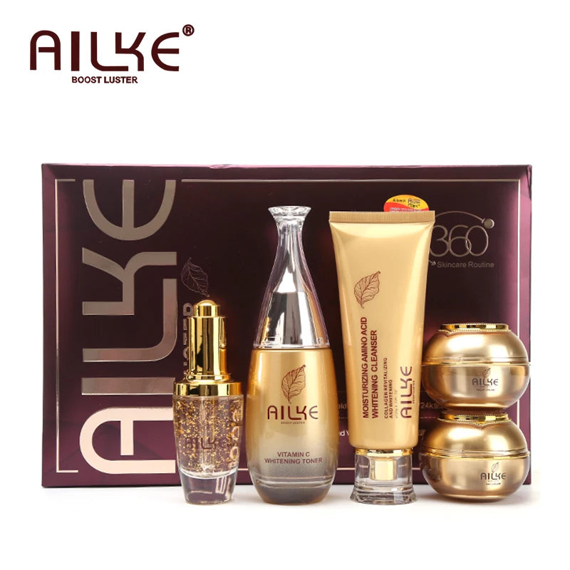 AILKE Whitening Moisturizing Facial Skin Care Set For Women