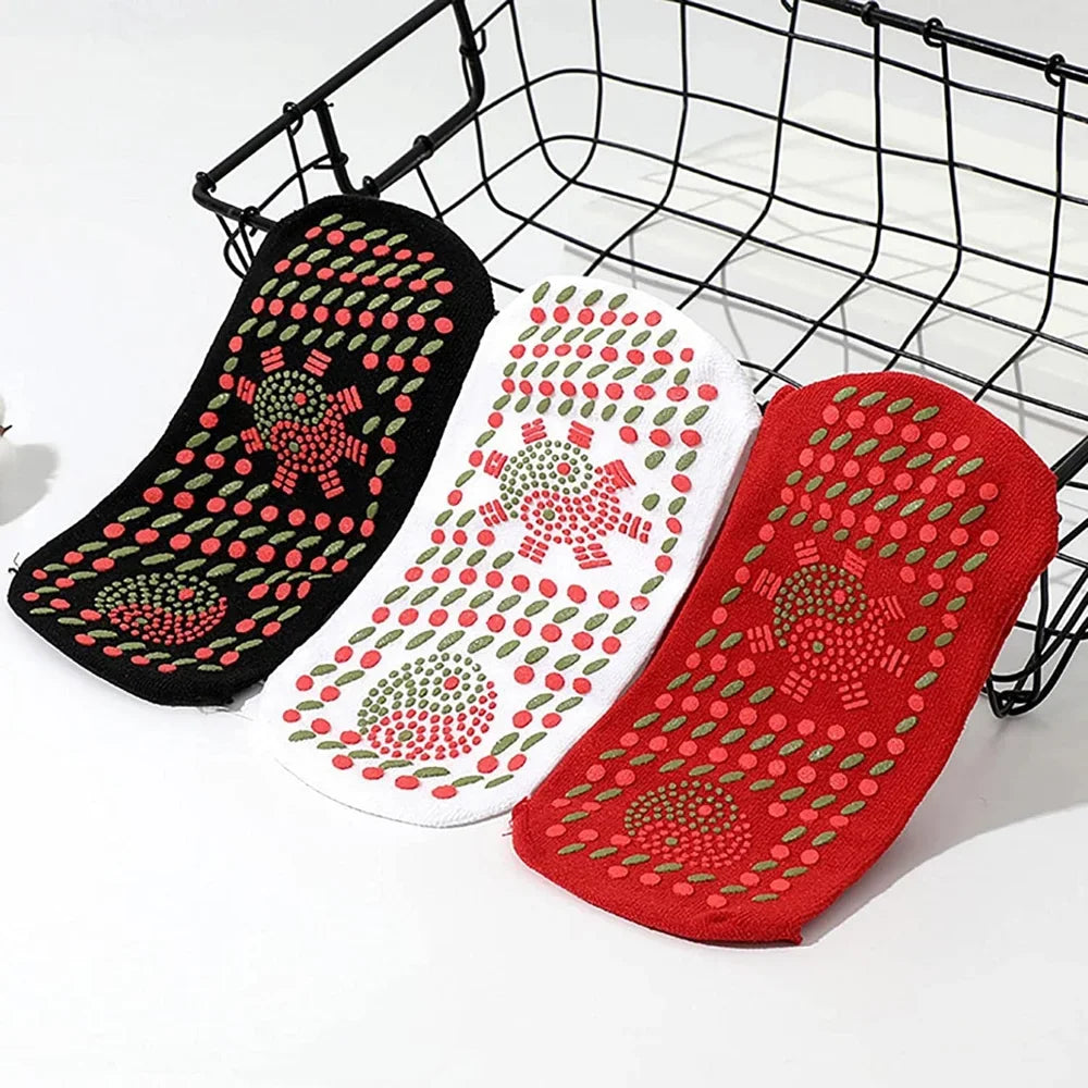 Hebei Guangdong Tourmaline Magnetic Self Heating Socks