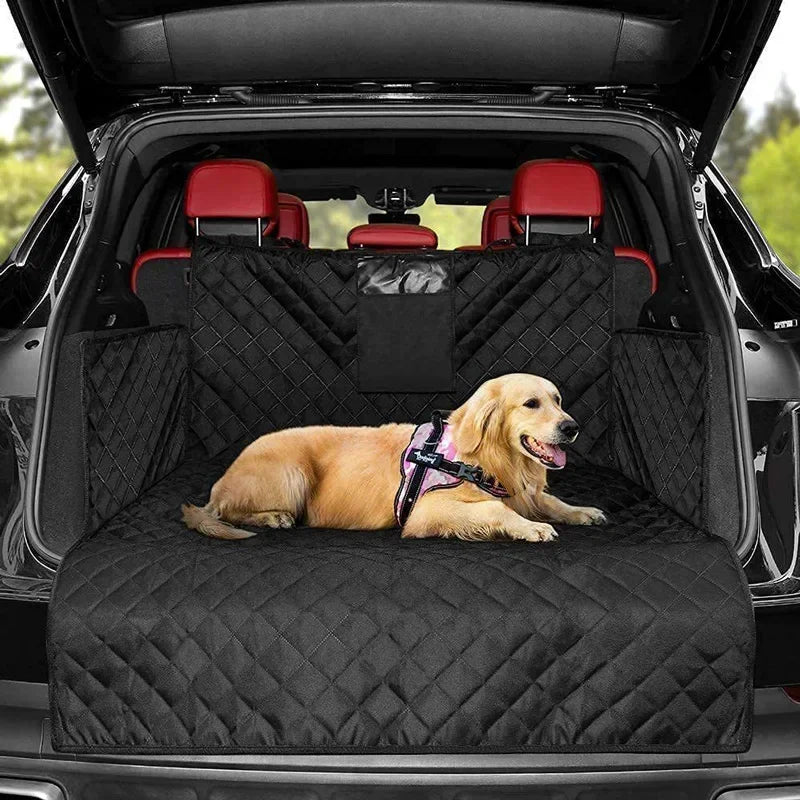 Waterproof Dog Car Seat Cover Hammock Trunk Transporter Pad