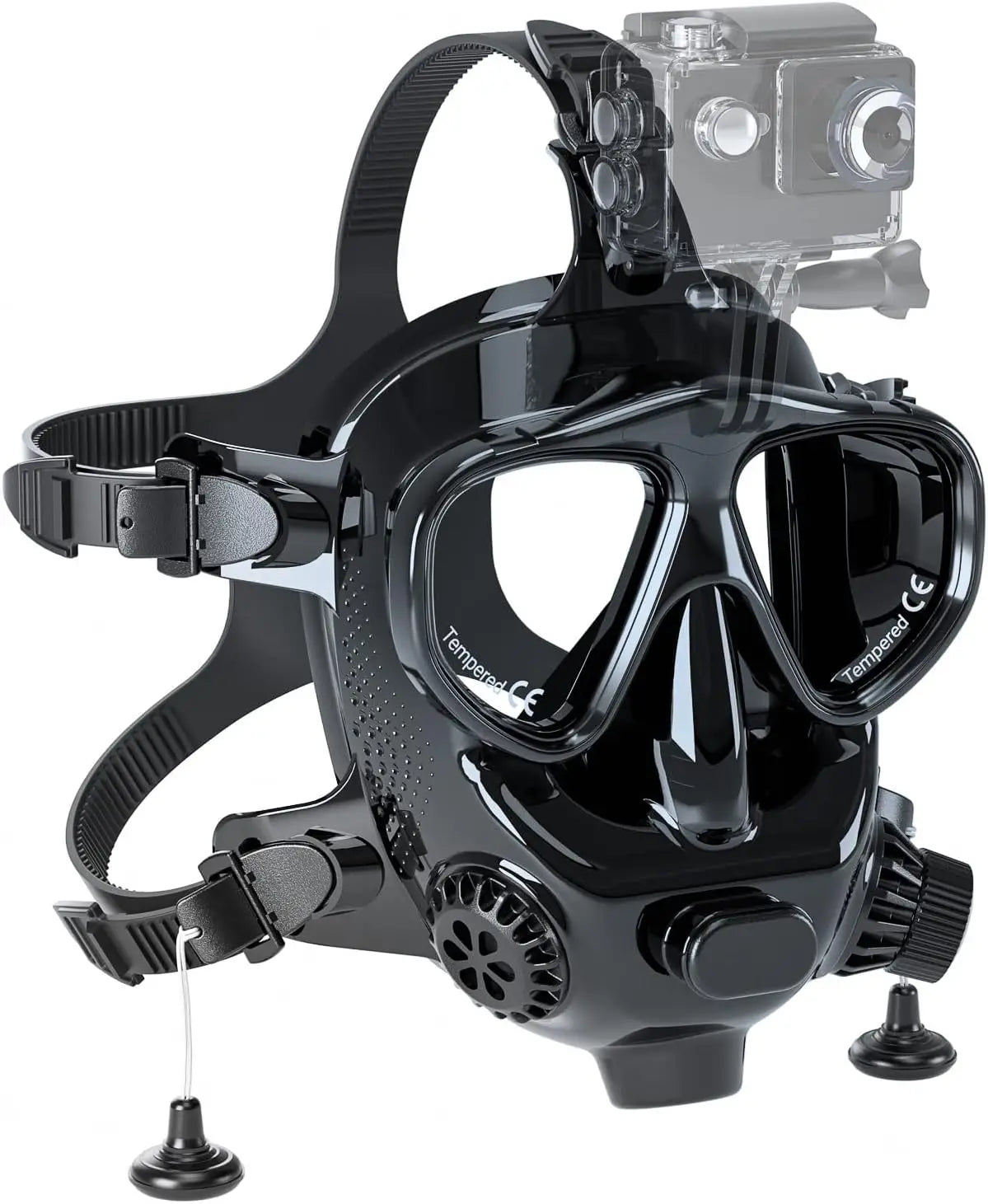 Smaco Full Face Diving Mask Camera Mount