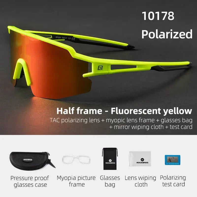 ROCKBROS Photochromic Cycling Glasses UV Protection Eyewear