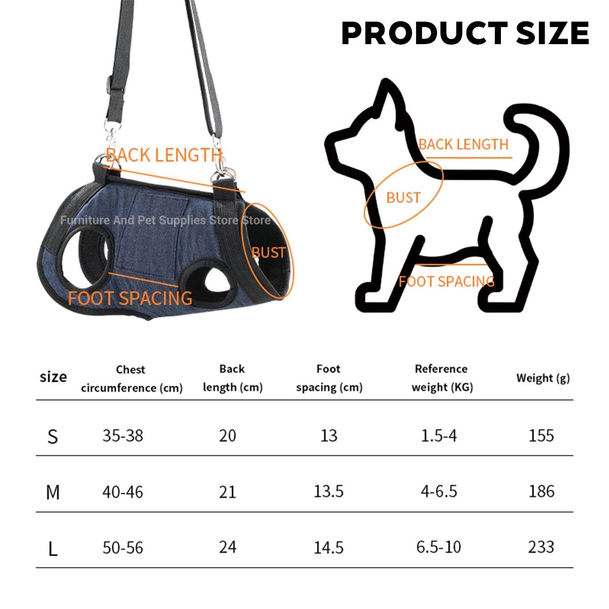 ZhejiangDog Traction Vest Dog Harness With Beauty Hammock