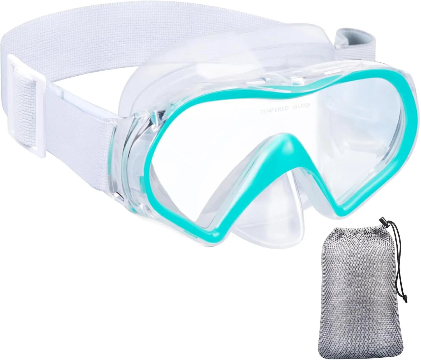 Swimming Goggles Snorkeling Mask Anti Fog Adjustable Strap
