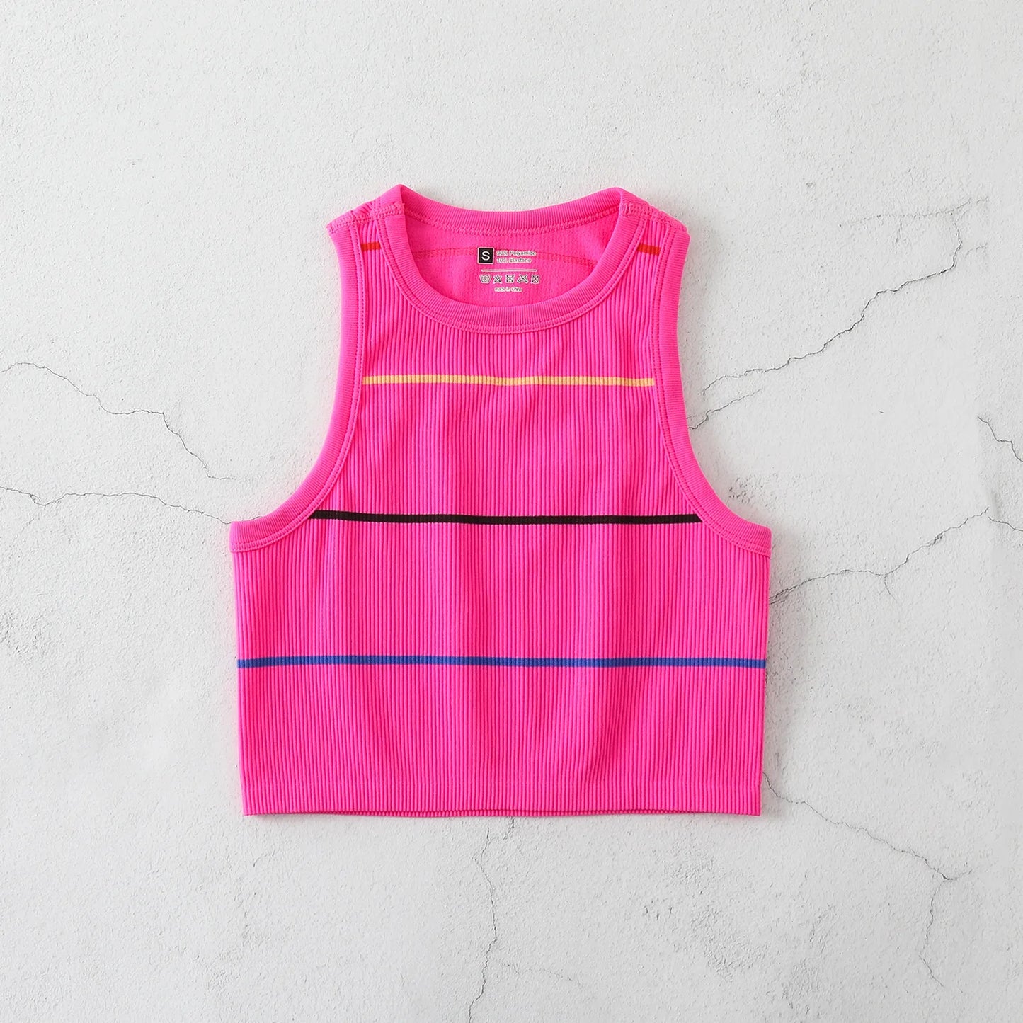 Women Yoga Vest Great Elasticity Gym Sports Crop Tops Fitness Workout Shirts Streetwear Tank Tops Wholesale