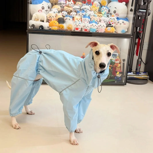 Hubei Waterproof Dog Raincoat Windproof Reflective Coat