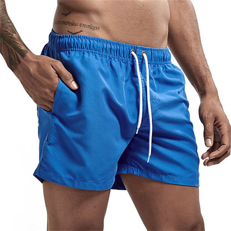 HooThreads Mens Swim Trunks With Pockets Mesh Liner