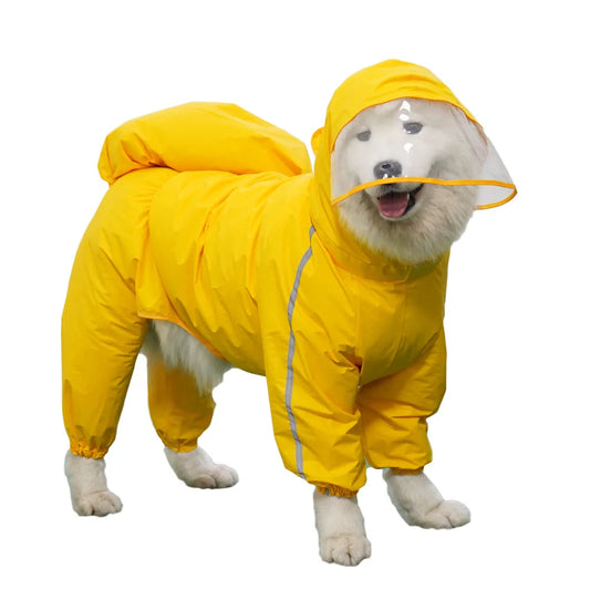 Glorious Kek Dog Raincoat Hooded Waterproof Jacket