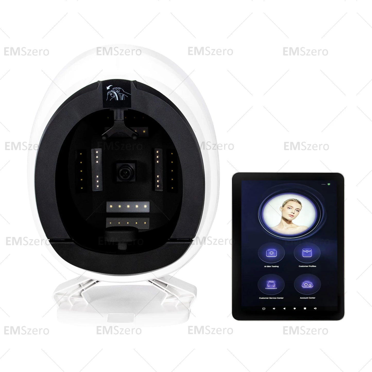 Commodity AISIA Q1 3D AI Facial Skin Analyzer Detector