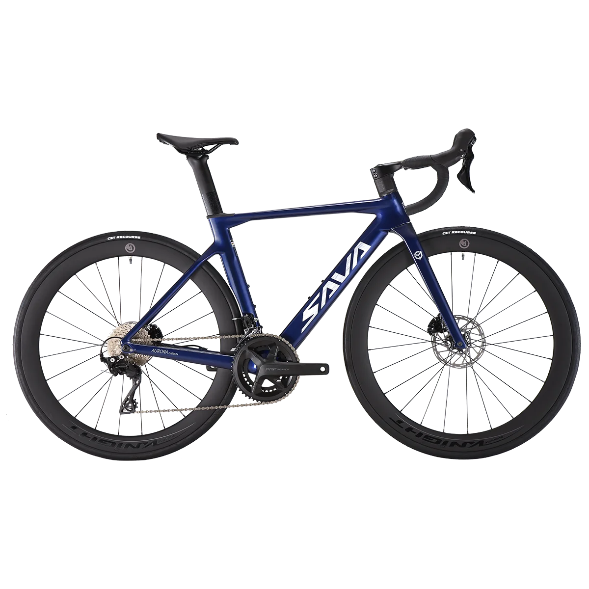 SAVA A7L Pro Carbon Fiber Road Bike, 700C Adult Racing Model, Equipped with Shimano 105 R7120 Groupset, 24-Speed Hydraulic Brake