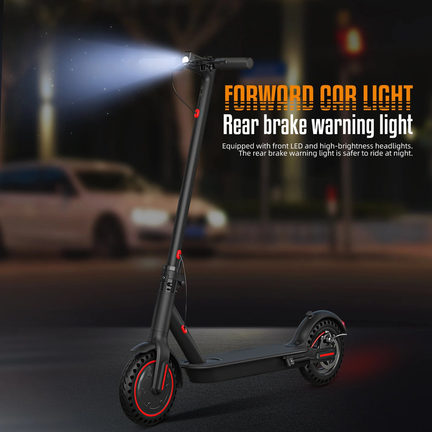 Freeboy 350W Foldable Electric Scooter With Dual Brakes