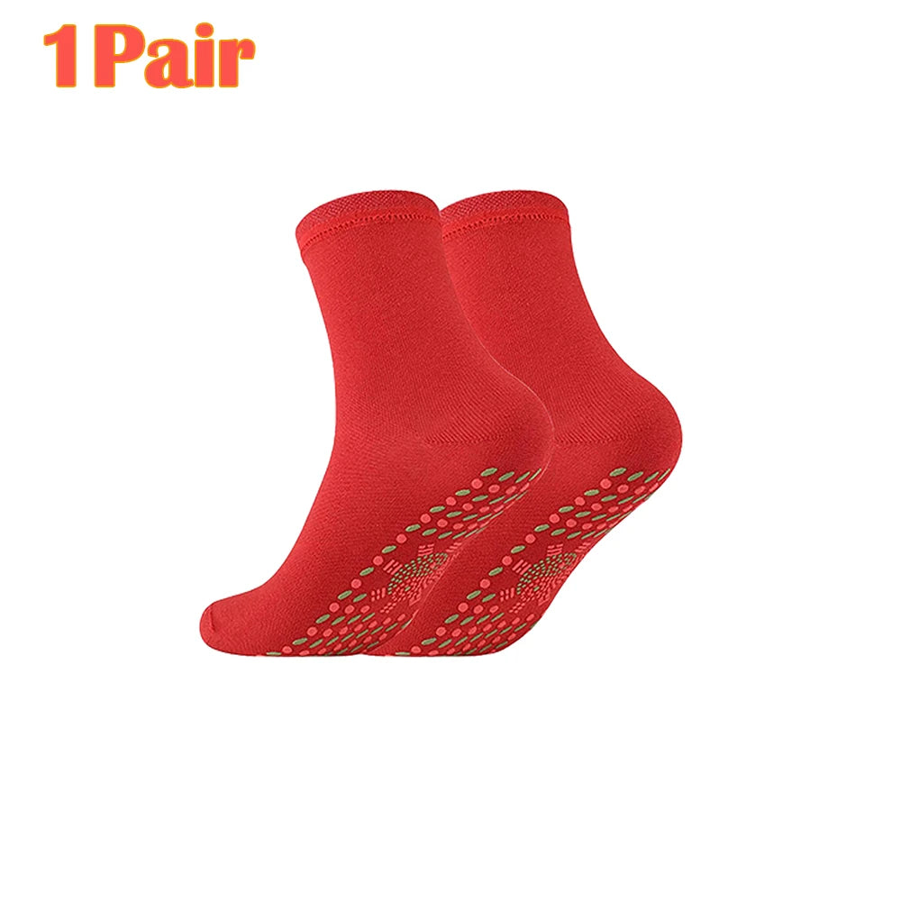 Hebei Guangdong Tourmaline Magnetic Self Heating Socks