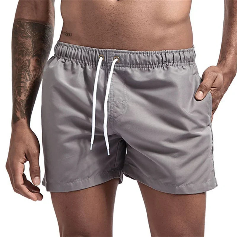 HooThreads Mens Swim Trunks With Pockets Mesh Liner
