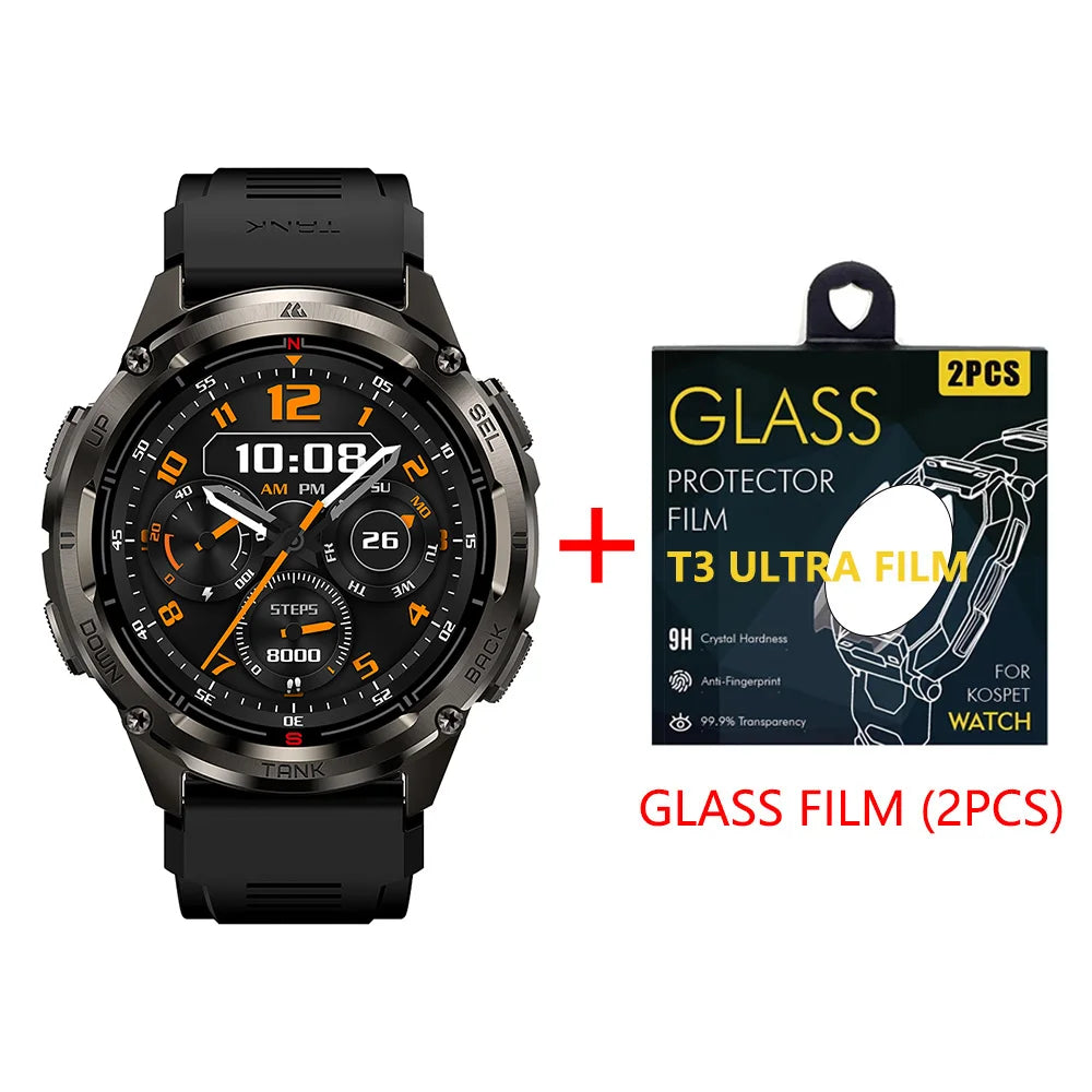 KOSPET Tank T3 Ultra 2 GPS Smartwatch With Altimeter
