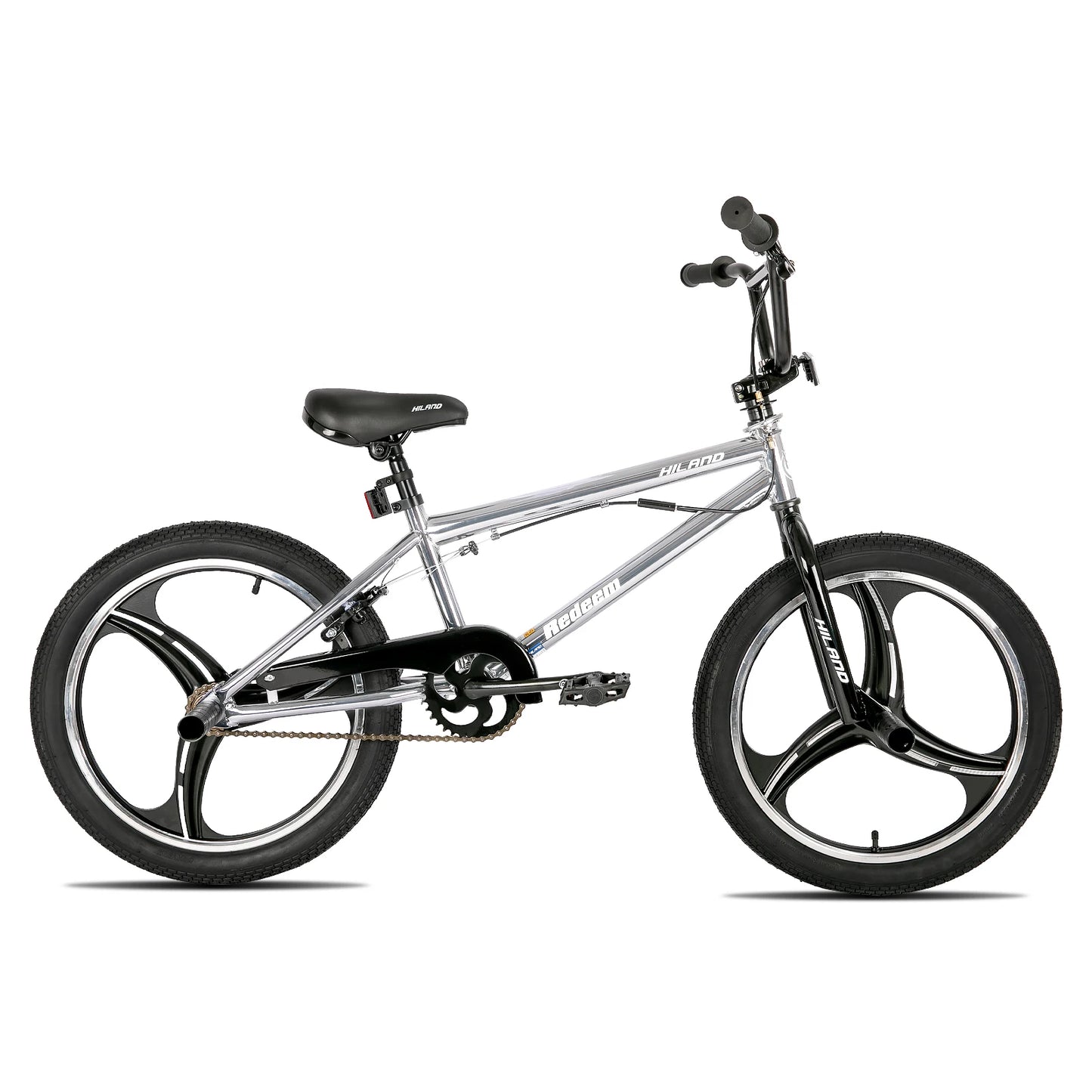 Hiland 20 Inch Kids BMX Bike for Boys Girls Ages 5-12, 360 Degree Rotor Freestyle, 4 Pegs Single Speed Kid’s BMX Bicycle
