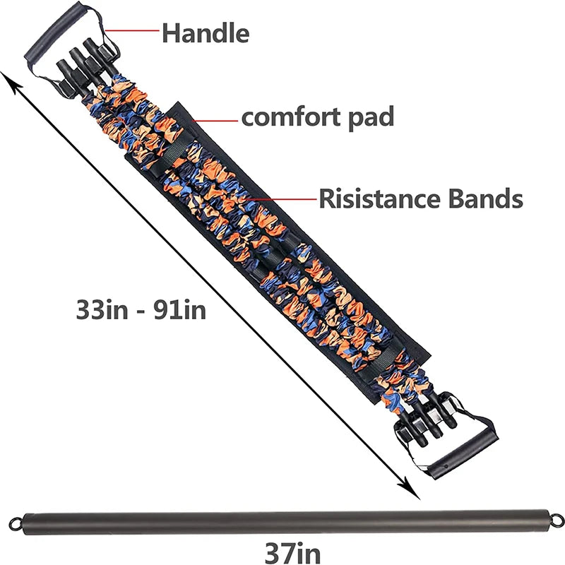 Adjustable Bench Press Bands Set For Home Gym Equipment