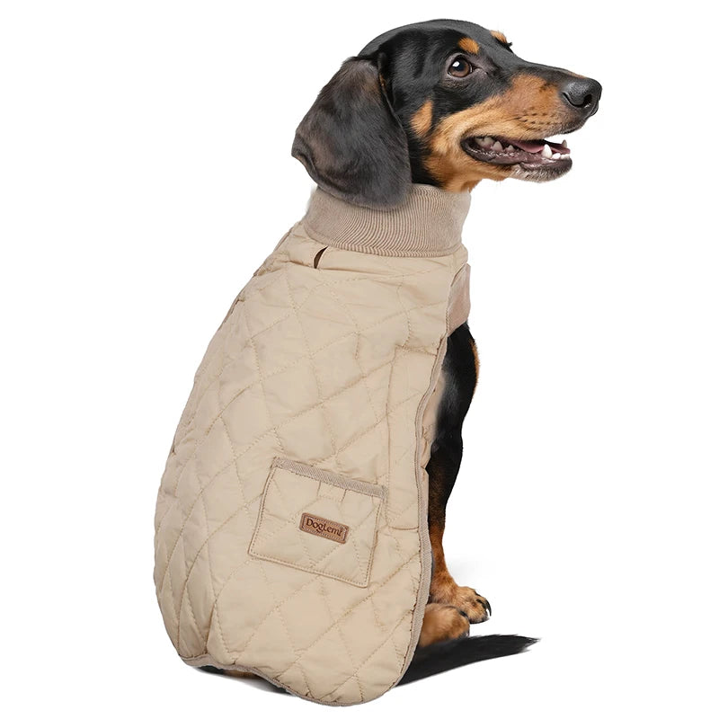 DogLemi Winter Water Repellent Dachshund Coat Windproof