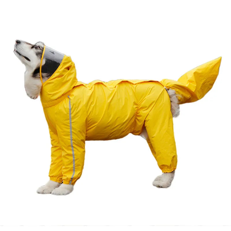 Glorious Kek Dog Raincoat Hooded Waterproof Jacket