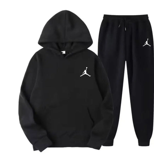 CN Jiangxi Casual Hoodie Set for Men and Women Two Piece