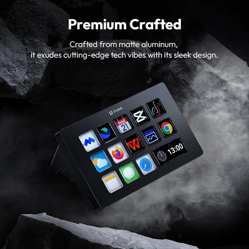 Ulanzi D200 Live Streaming Controller With 13 LCD Keys