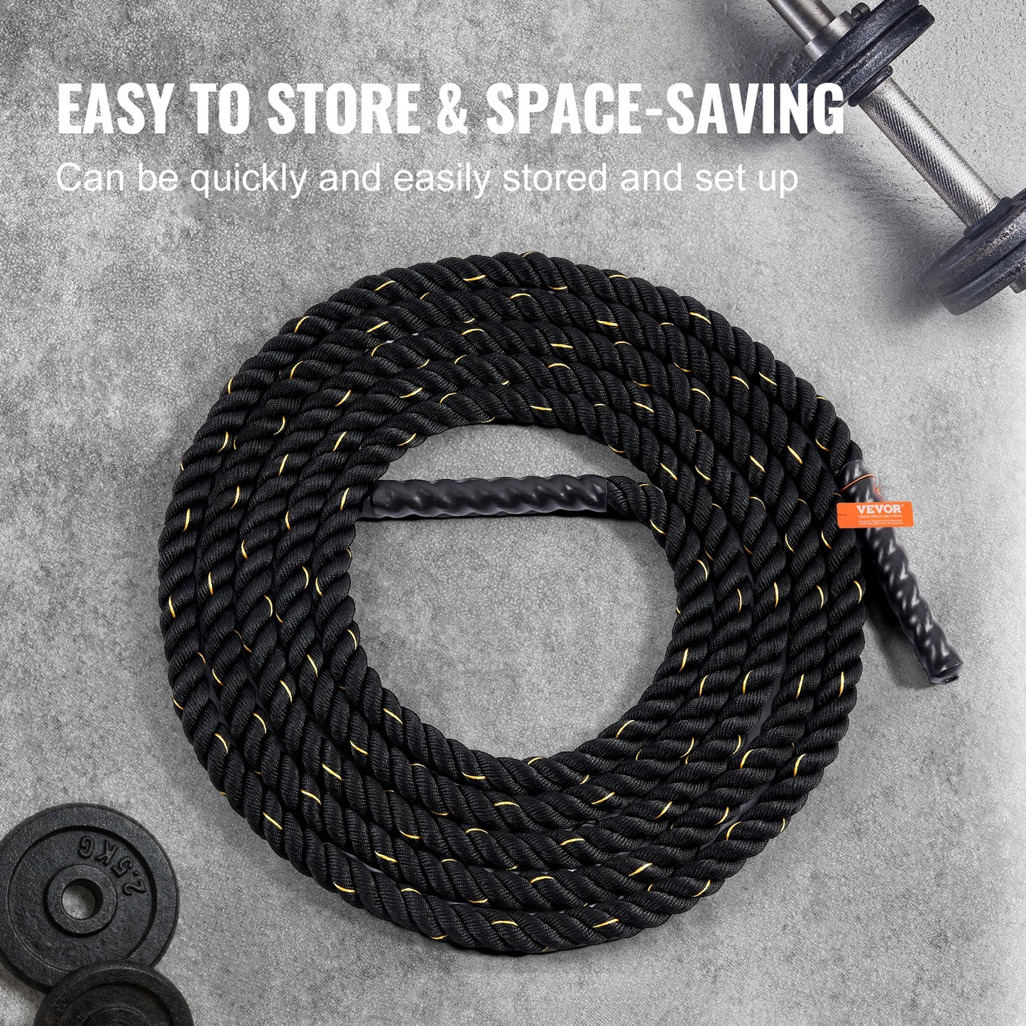 SucceBuy Battle Rope Training Home Gym And Core Strength