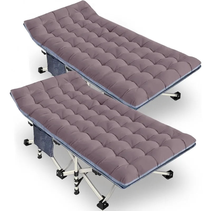 YTYIN Camping Cot With Mattress Foldable For Adults