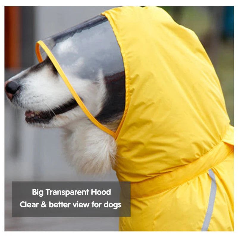 Glorious Kek Dog Raincoat Hooded Waterproof Jacket