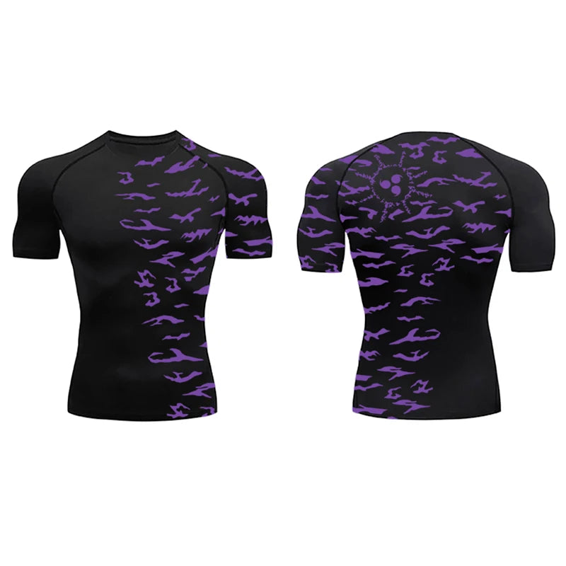 CN Sichuan Fujian 3D Print Compression Shirts For Men