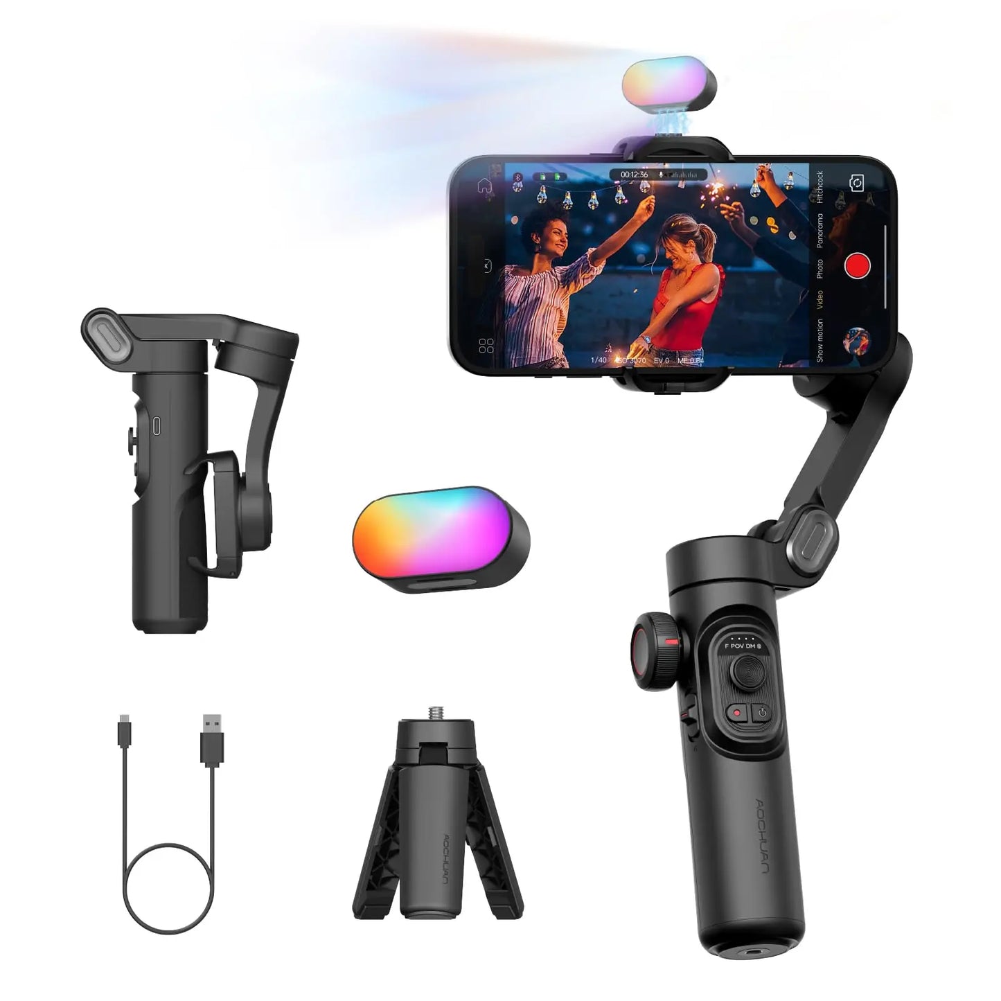 AOCHUAN Smart XE 3 Axis Gimbal Stabilizer For Smartphones