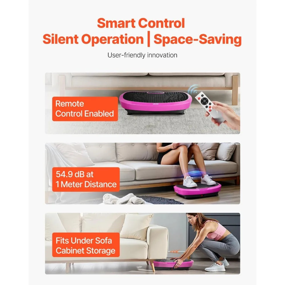 SHXI Vibration Plate Exercise Machine Whole Body Shaker