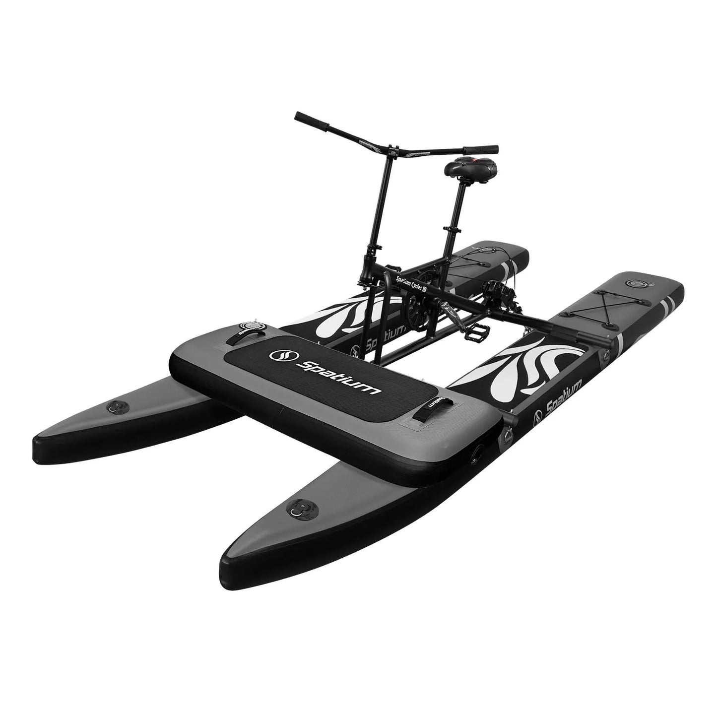 Spatium Sup Water Bike Inflatable Pedal Boat 2.0 Inflatable Pedal Kayak Water Bikes for Lake More Stable and Easy to Drive