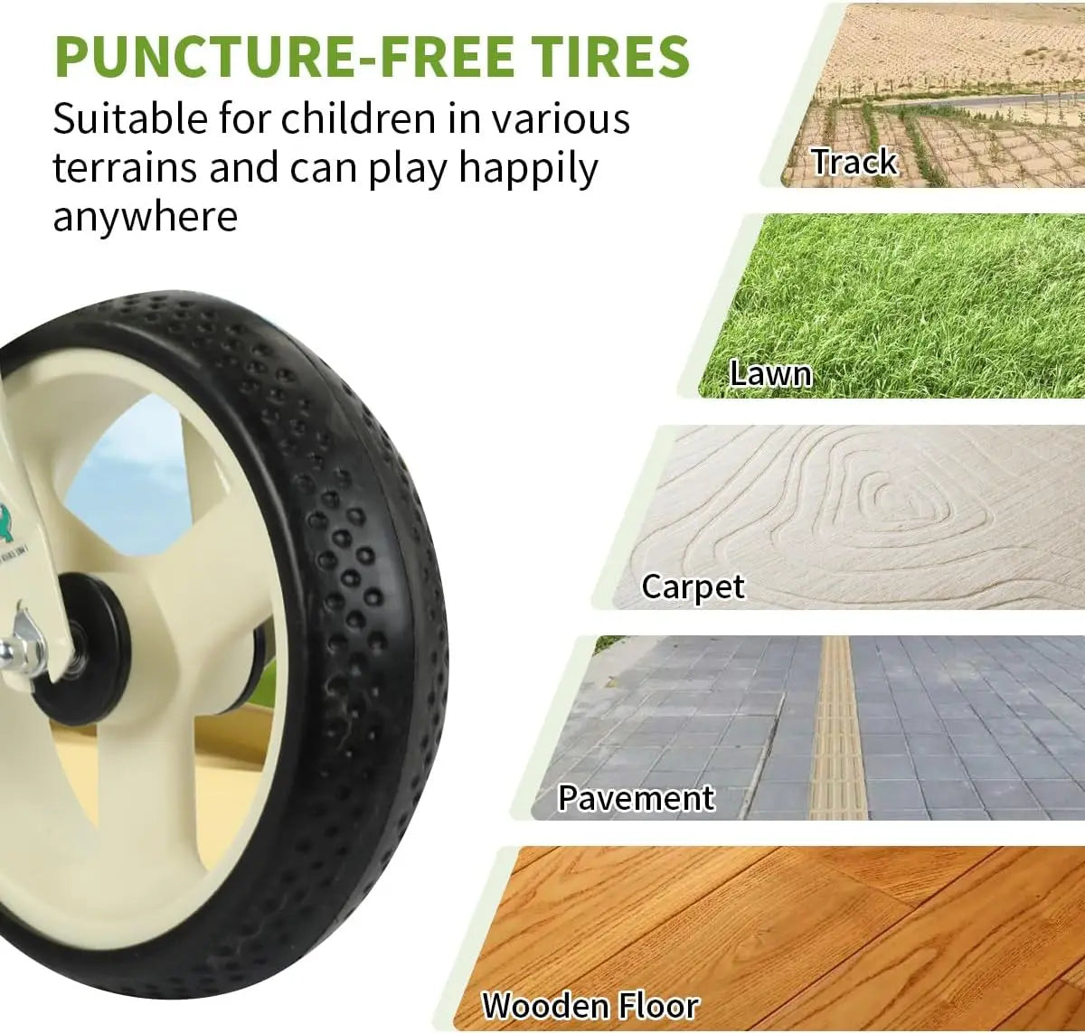 Dinosaur-Themed Toddler Balance Bike Toys for 2-7 Year Old Girls & Boys - Music & Lighting Effects, No-Pedal Training Bike, Best