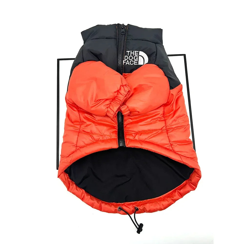 The Dog Face Winter Down Jacket For French Bulldog Puppies