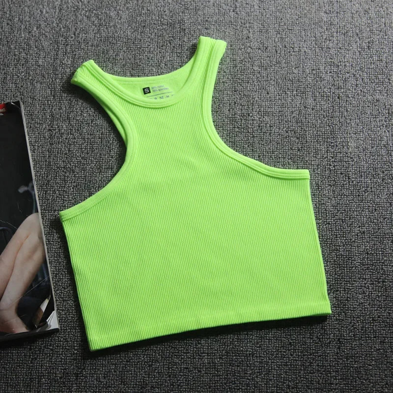 Women Yoga Vest Great Elasticity Gym Sports Crop Tops Fitness Workout Shirts Streetwear Tank Tops Wholesale