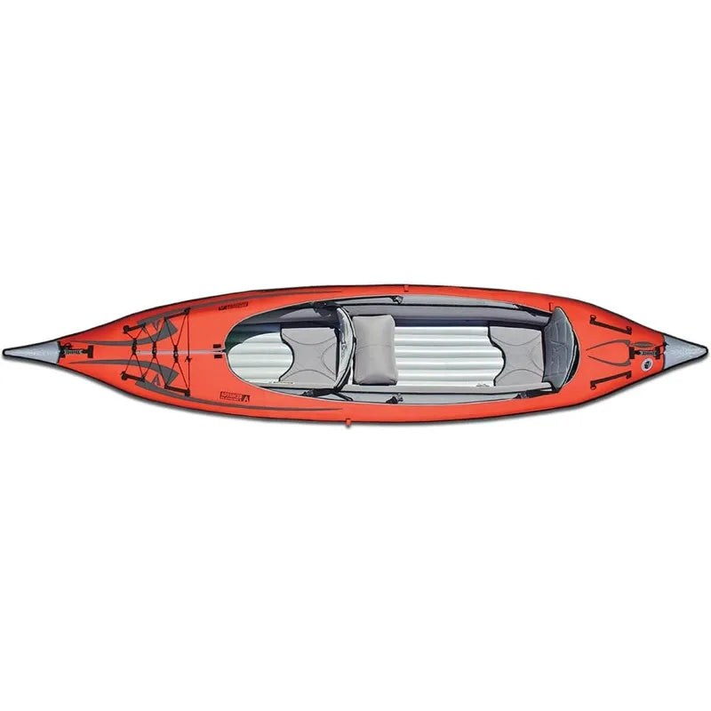 Advanced Elements AE1007R AdvancedFrame Convertible Inflatable Kayak 15 Foot Red