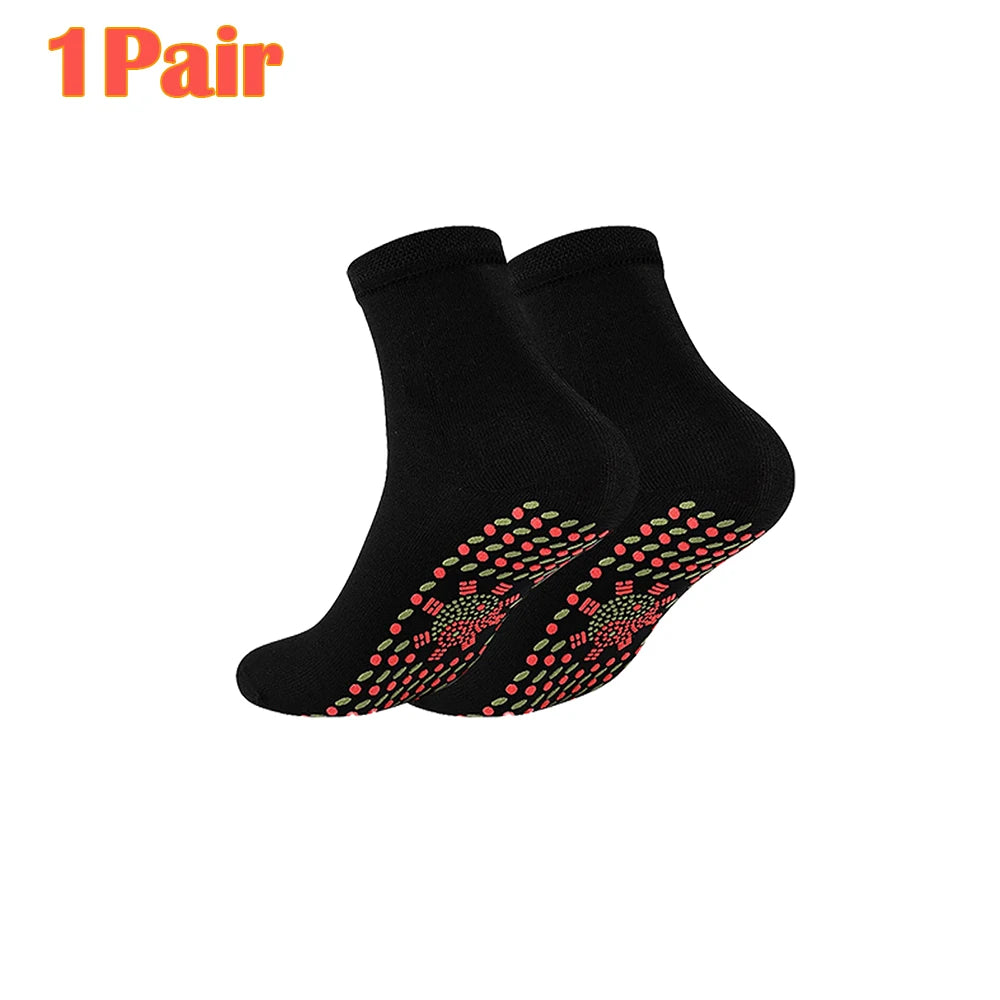 Hebei Guangdong Tourmaline Magnetic Self Heating Socks