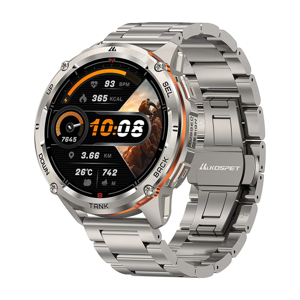 KOSPET Tank T3 Ultra 2 GPS Smartwatch With Altimeter